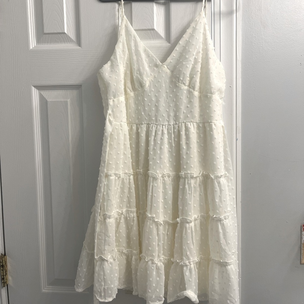 White Mini Dress